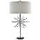 Currey and Company Trendsetter Chrome Table Lamp