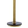 5_Currey & Company Tropical Vintage Brass Metal Floor Lamp more views