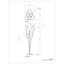 7_Currey & Company Tropical Vintage Brass Metal Floor Lamp more views