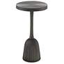 1_Currey & Company Tulee 12" Wide Antique Black Accent Table