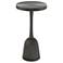 Currey & Company Tulee 12" Wide Antique Black Accent Table