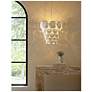 6_Currey & Company Tulum 20" Wide White Shell Coastal Chandelier more views