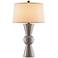 Currey and Company Upbeat Gray Terracotta Table Lamp