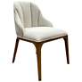 Currey &#38; Company Upholstered Inga Dining Chair, Adena Parchment