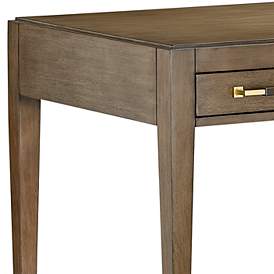 Image3 of Currey and Company Verona 60" Wide Chanterelle 3-Drawer Desk more views