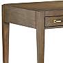 Currey and Company Verona 60" Wide Chanterelle 3-Drawer Desk in scene