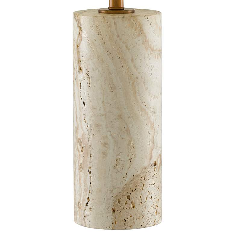 Image 4 Currey & Company Vespera Beige Marble Table Lamp more views