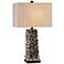 Currey & Company Villamare 30" High Oyster Shell Table Lamp