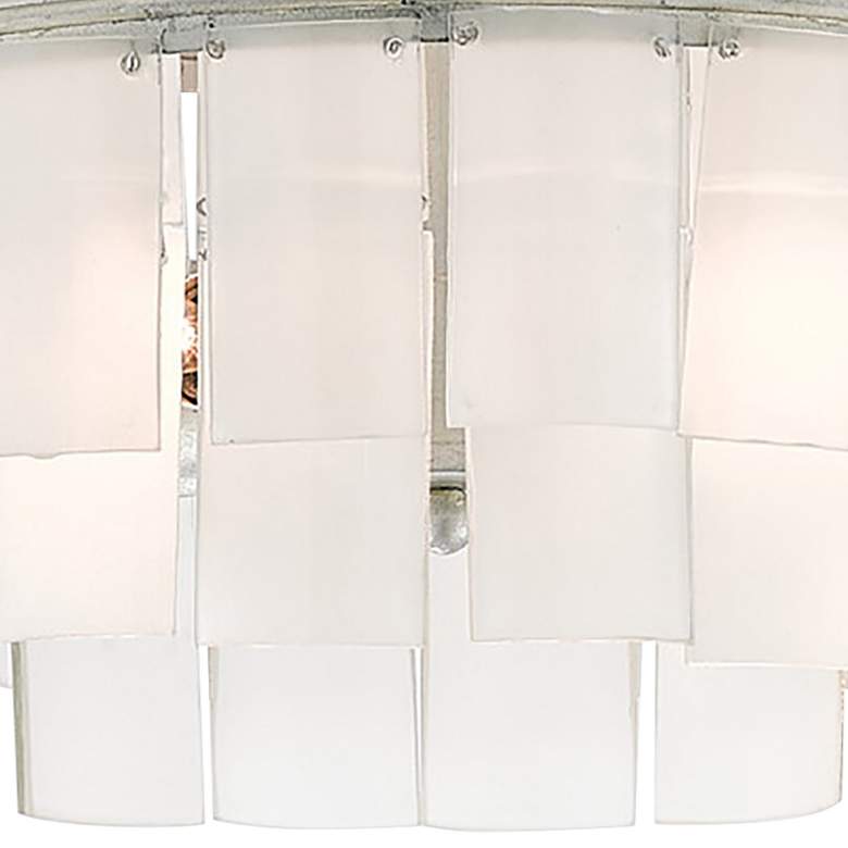 Image 3 Currey and Company Vintner 15 1/2" Wide Blanc Semi-Flush Ceiling Light more views