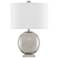 Currey and Company Walpole 19 1/2"H Nickel Accent Table Lamp