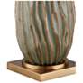 2_Currey & Company Water-Borne 31 1/4" Forest Ceramic Table Lamp more views