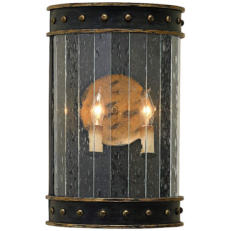 Image 1 Currey and Company Wharton 16" High Espresso Wall Sconce