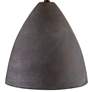4_Currey & Company Zea 27 3/4" Modern Black Terracotta Table Lamp more views