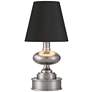 1_Currey & Company 12.0" Galavant Nickel Cordless Rechargeable Table Lamp