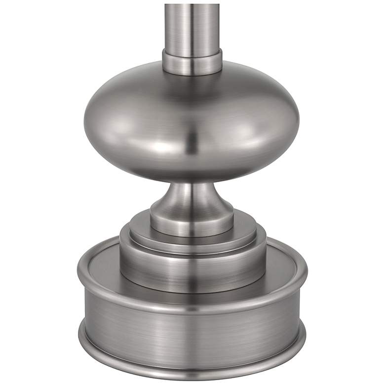 Image 2 Currey & Company 12.0" Galavant Nickel Cordless Rechargeable Table Lamp more views