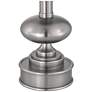 2_Currey & Company 12.0" Galavant Nickel Cordless Rechargeable Table Lamp more views