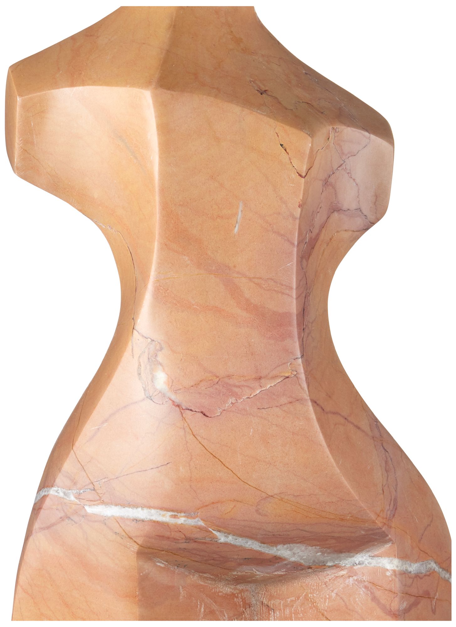 Image 2 Currey & Company 12.25" x 6" x 4" Giada Rosa Large Bust Sculpture more views