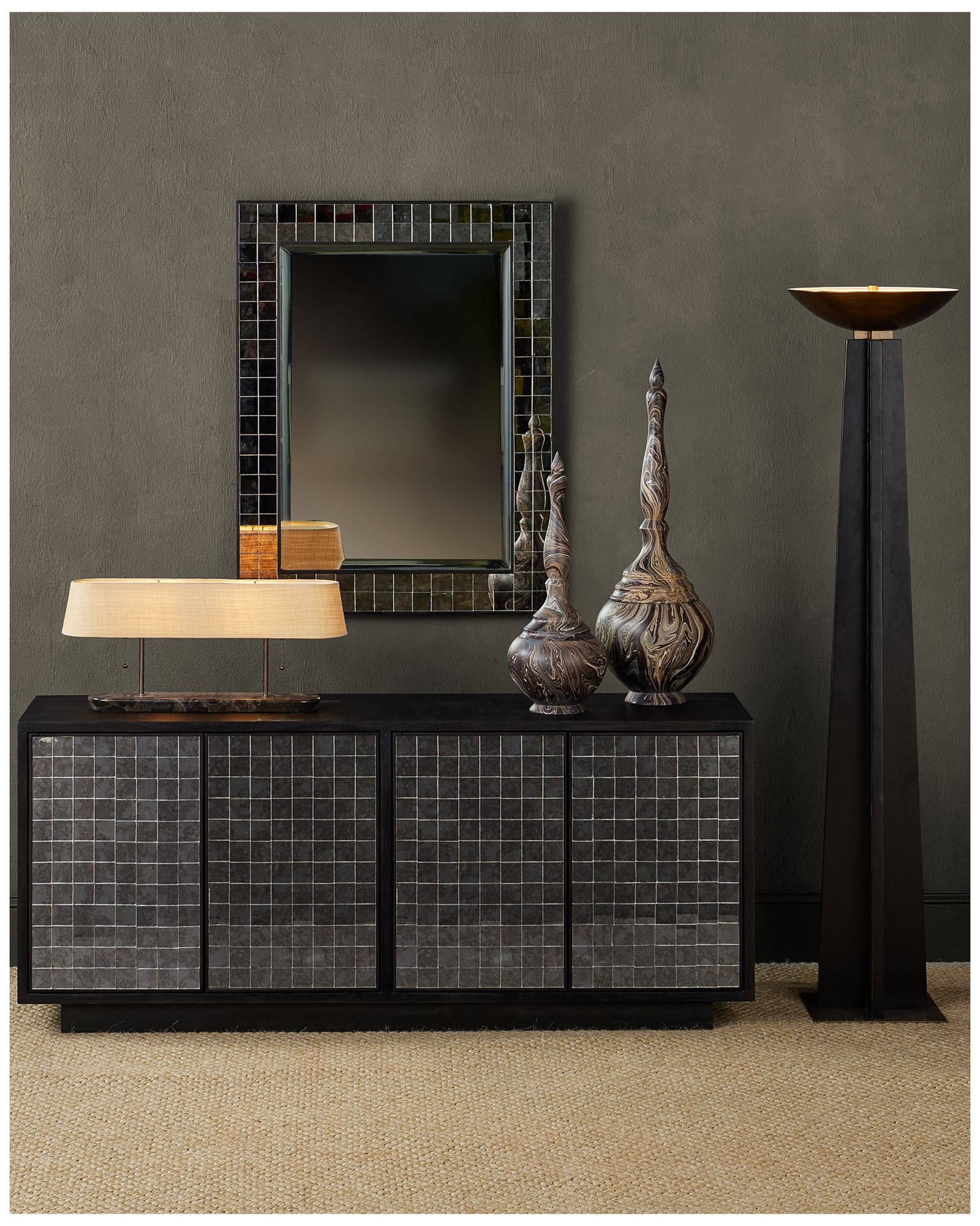 Image 6 Currey & Company 12.5" x 28" x 7.5" Museum Desk Lamp more views