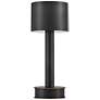 3_Currey & Company 13.0" Traverse Bronze Cordless Rechargeable Table Lamp more views