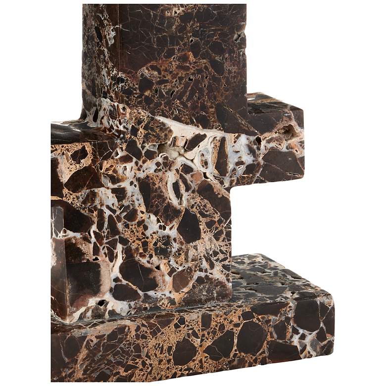 Image 2 Currey & Company 13.5" x 4" x 10" Blount Marble Object more views