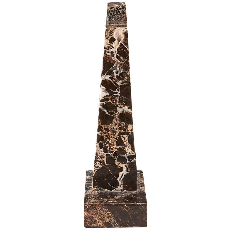 Image 6 Currey & Company 13.5" x 4" x 10" Blount Marble Object more views