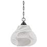 5_Currey & Company 15.25" Wintershall White 1-Light Pendant more views