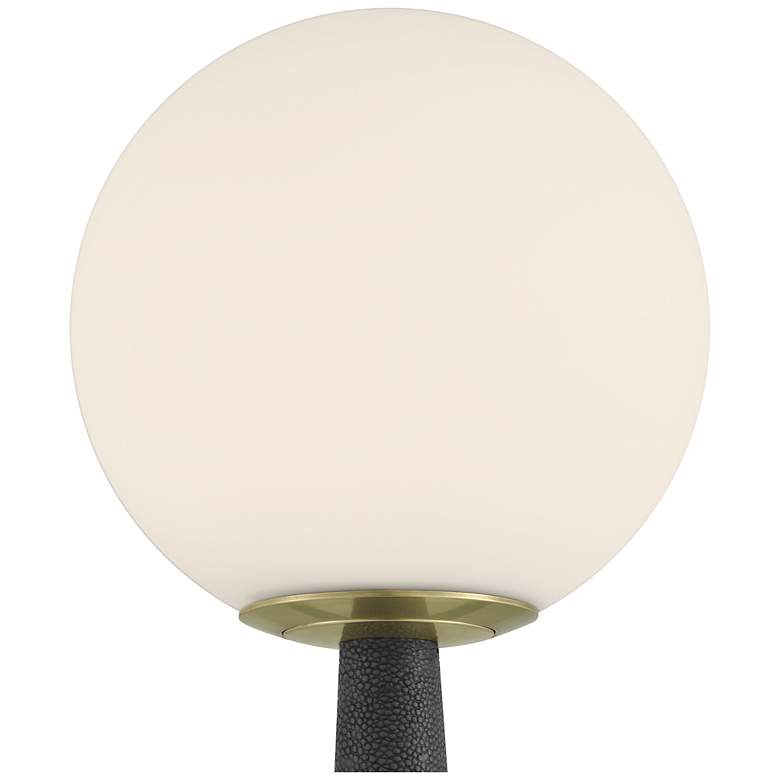 Image 2 Currey & Company 16.0" Sortie Brass Cordless Rechargeable Table Lamp more views