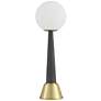 3_Currey & Company 16.0" Sortie Brass Cordless Rechargeable Table Lamp more views