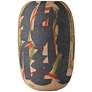 3_Currey & Company 16" Zeal Multi-Colored Vase more views
