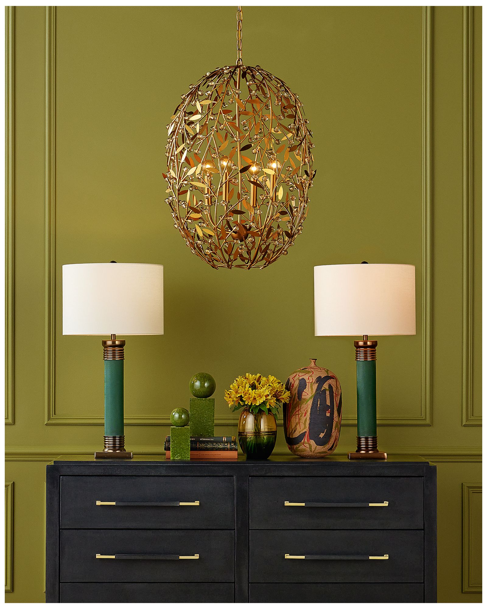 Image 5 Currey & Company 16" Zeal Multi-Colored Vase more views