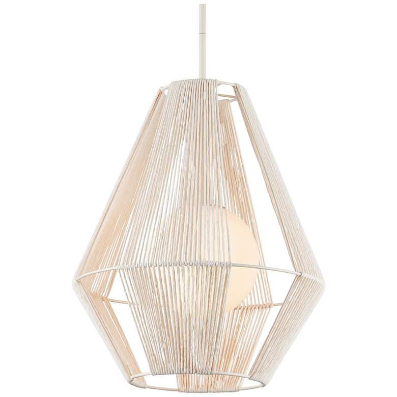 Image 1 Currey & Company 17" Fraxel 1-Light Pendant