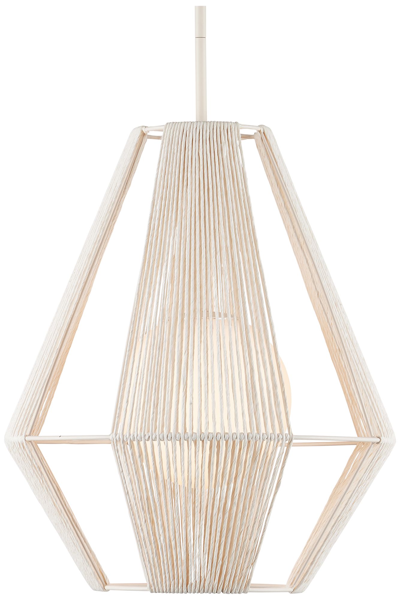 Image 3 Currey & Company 17" Fraxel 1-Light Pendant more views