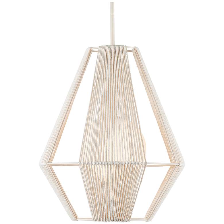 Image 3 Currey & Company 17" Fraxel 1-Light Pendant more views