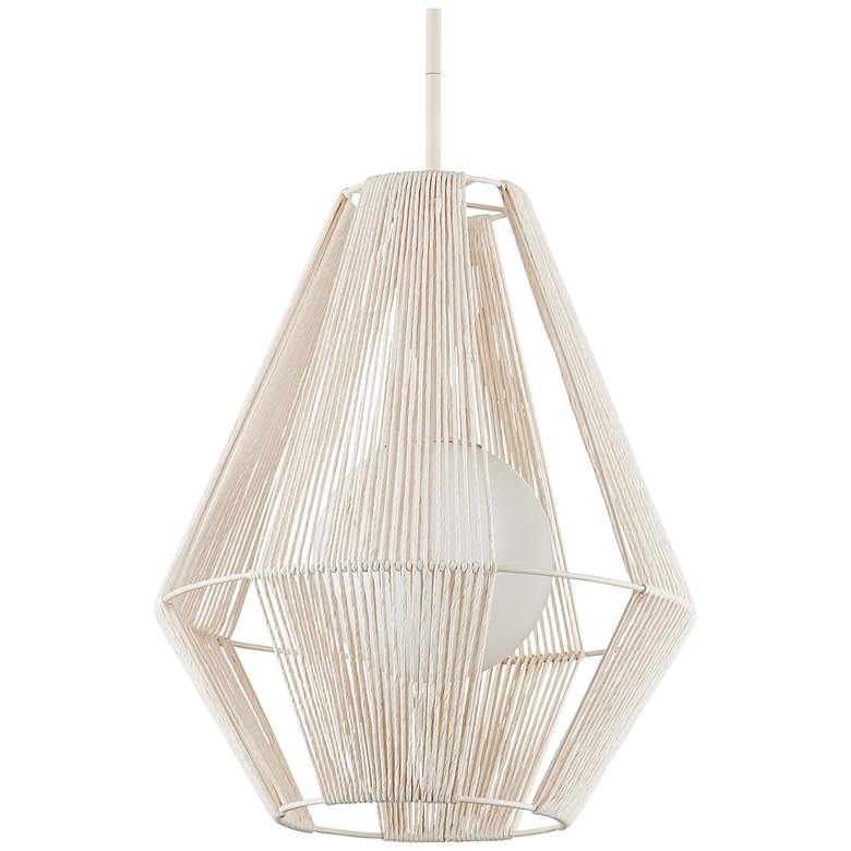 Image 4 Currey & Company 17" Fraxel 1-Light Pendant more views