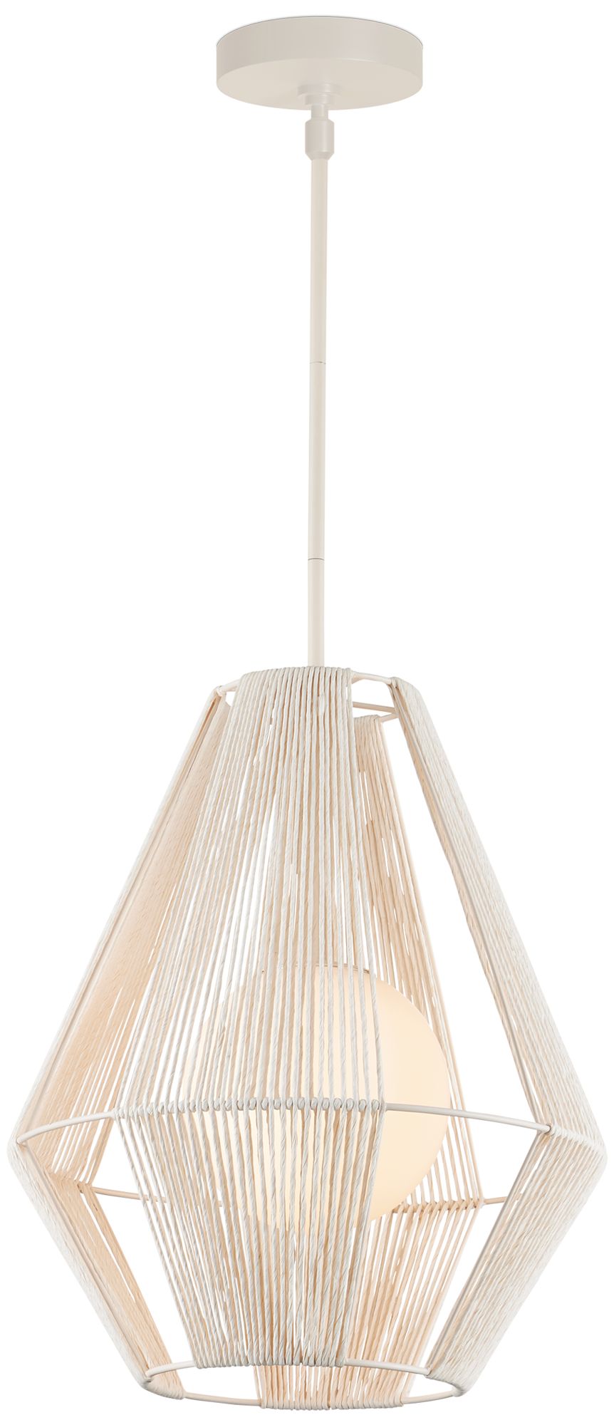 Image 5 Currey & Company 17" Fraxel 1-Light Pendant more views