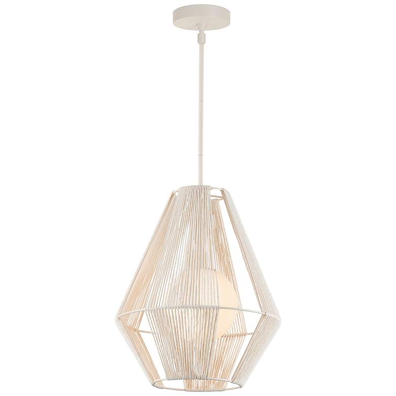 Image 5 Currey & Company 17" Fraxel 1-Light Pendant more views