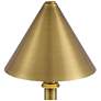 2_Currey & Company 18.0" Traipse Brass Cordless Rechargeable Table Lamp more views