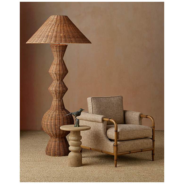 Image 5 Currey & Company 19.5" Rocco Accent Tabl more views