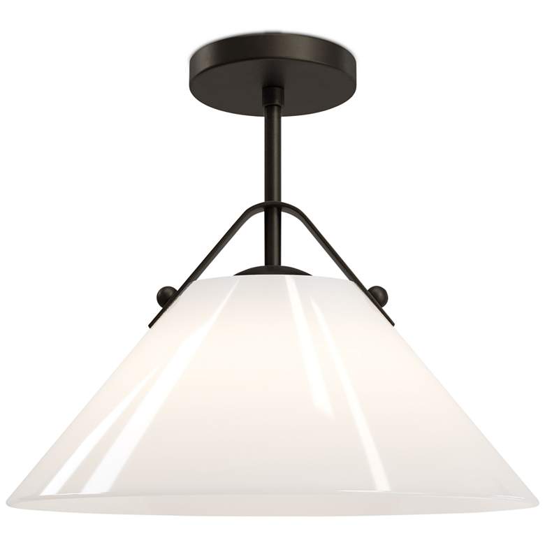 Image 1 Currey & Company 19" Bronwen Bronze 1-Light Pendant