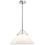3_Currey & Company 19" Bronwen Nickel 1-Light Pendant more views