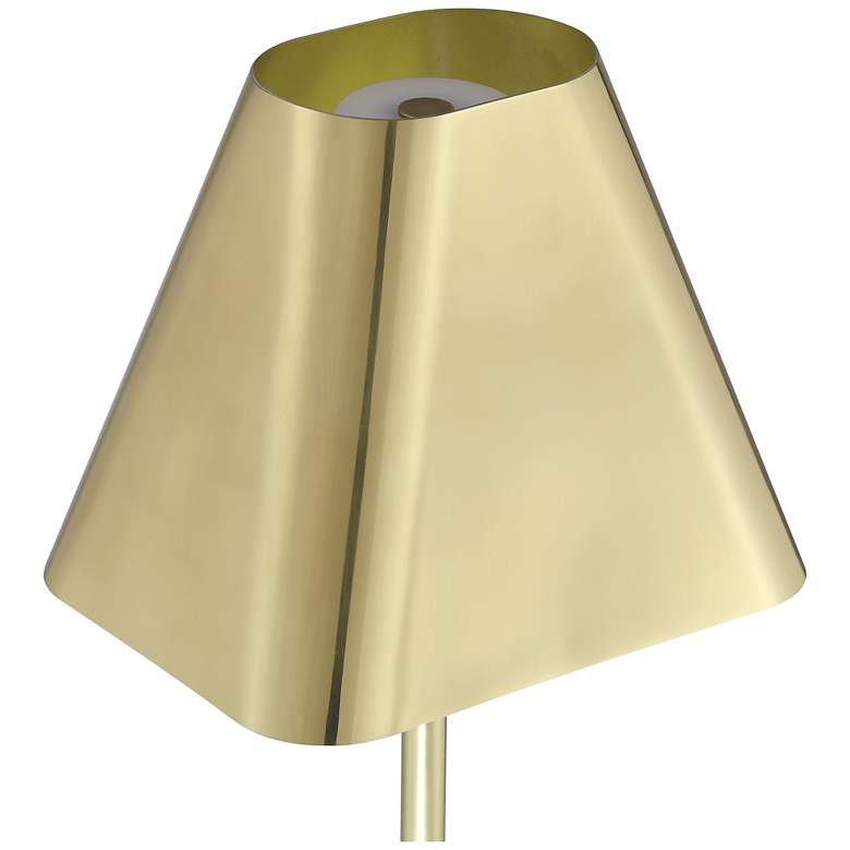 Image 2 Currey & Company 20.0" Gadabout Brass Cordless Rechargeable Table Lamp more views