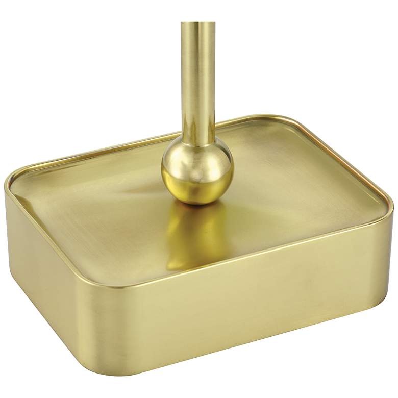 Image 4 Currey & Company 20.0" Gadabout Brass Cordless Rechargeable Table Lamp more views