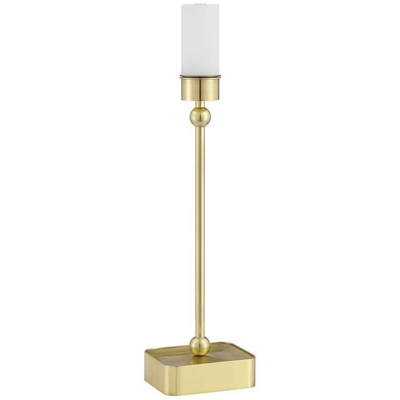 Image 5 Currey & Company 20.0" Gadabout Brass Cordless Rechargeable Table Lamp more views