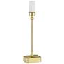 5_Currey & Company 20.0" Gadabout Brass Cordless Rechargeable Table Lamp more views