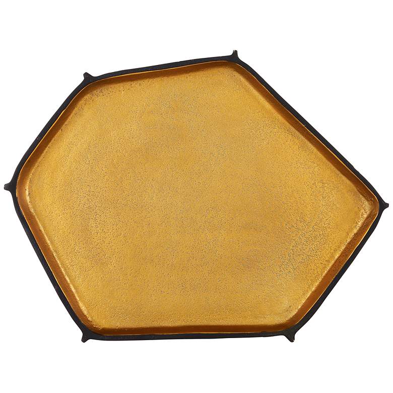 Image 4 Currey & Company 20.25" Merola Gold Acce more views