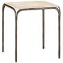1_Currey & Company 20.5" Crema Side Table
