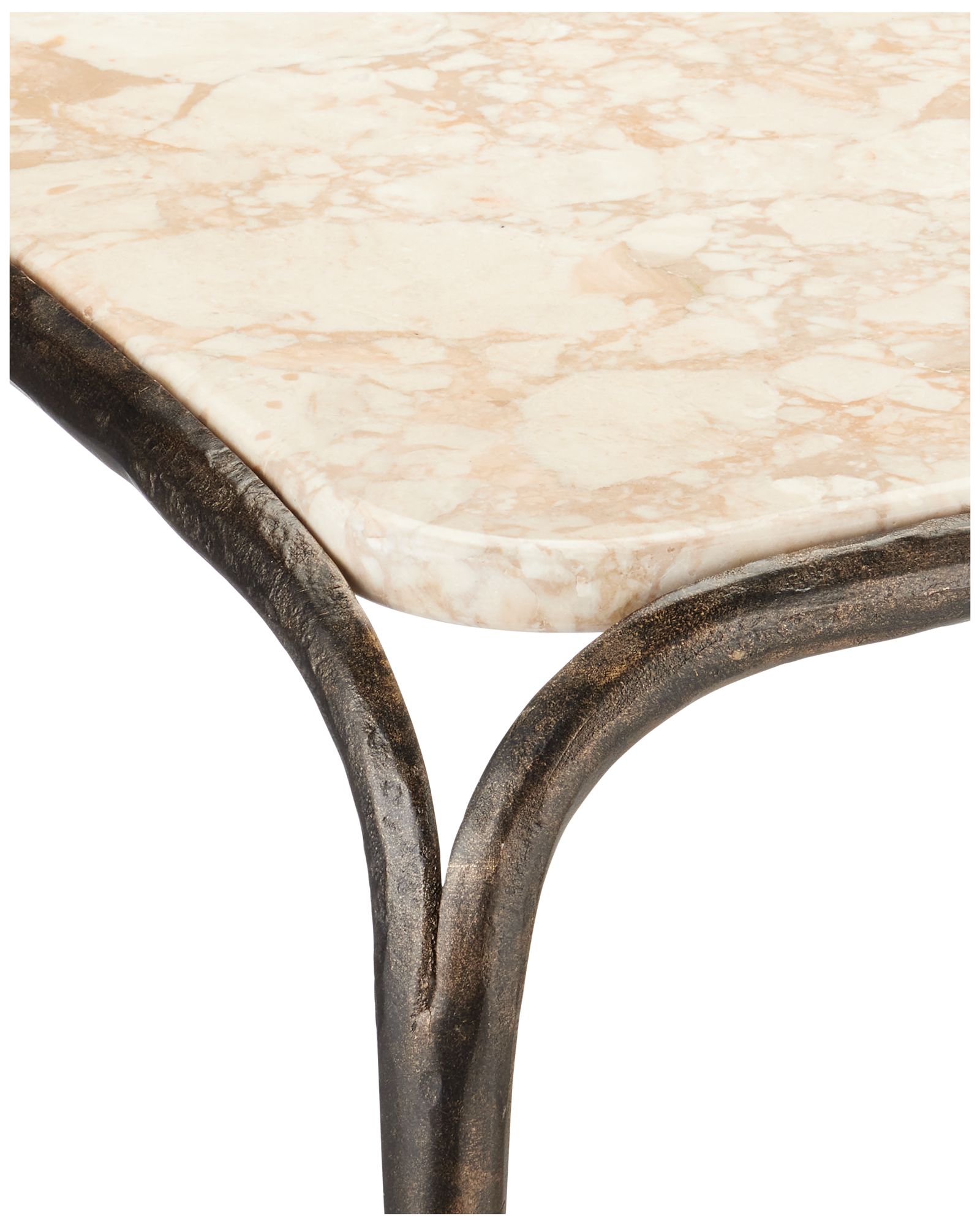 Image 2 Currey & Company 20.5" Crema Side Table more views