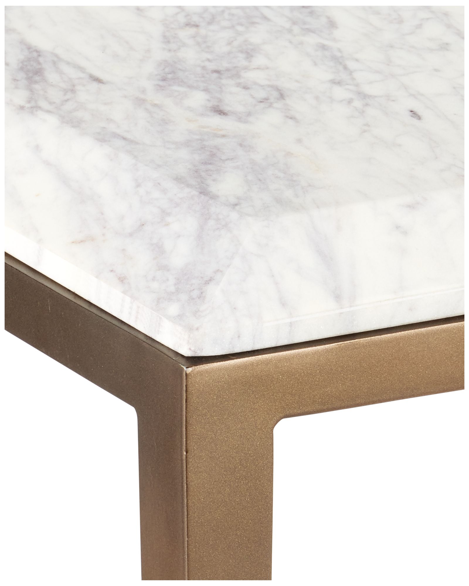 Thumbnail2 of Currey & Company 20.5" Oblique Marble Si more views