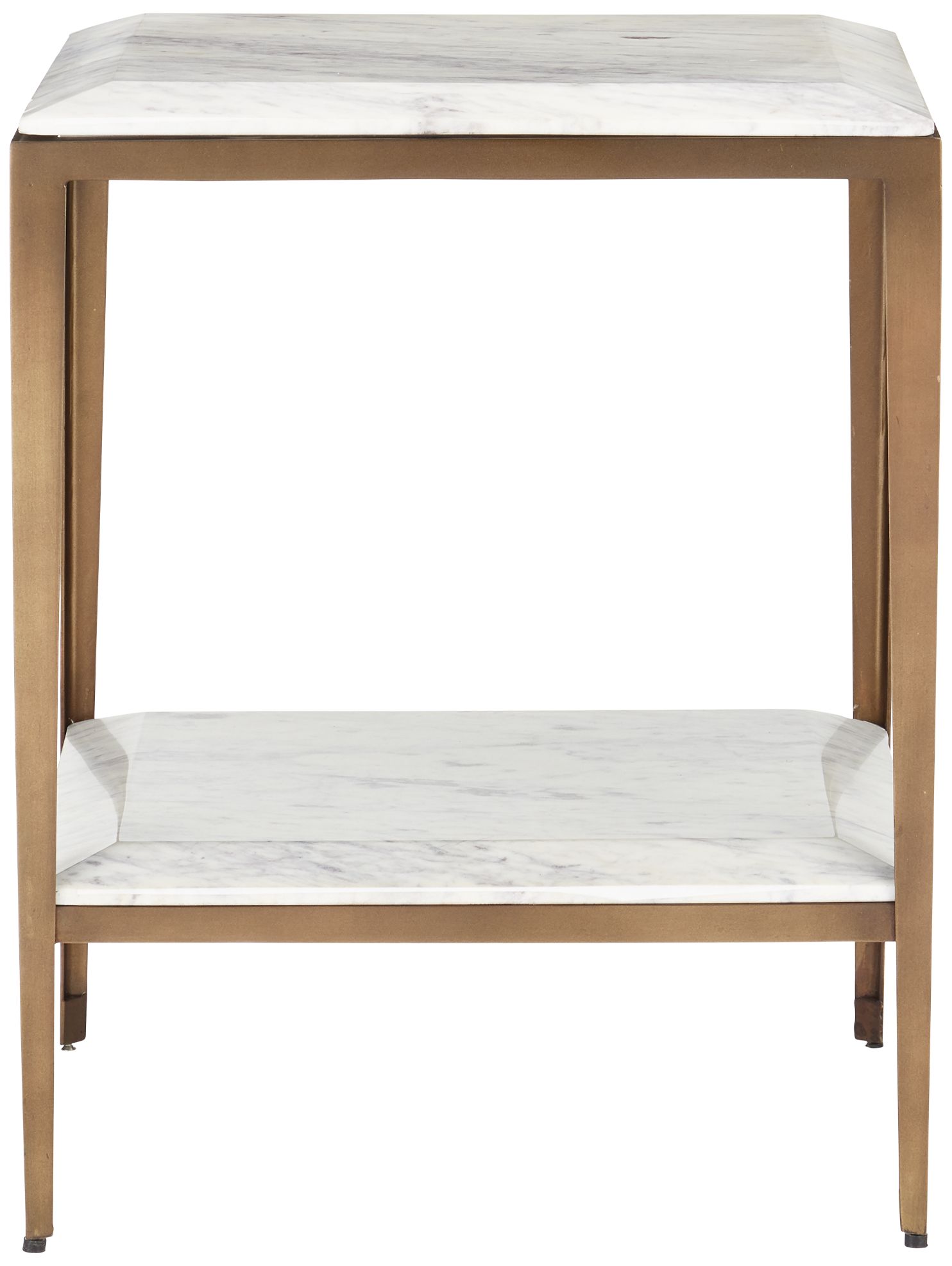 Thumbnail4 of Currey & Company 20.5" Oblique Marble Si more views