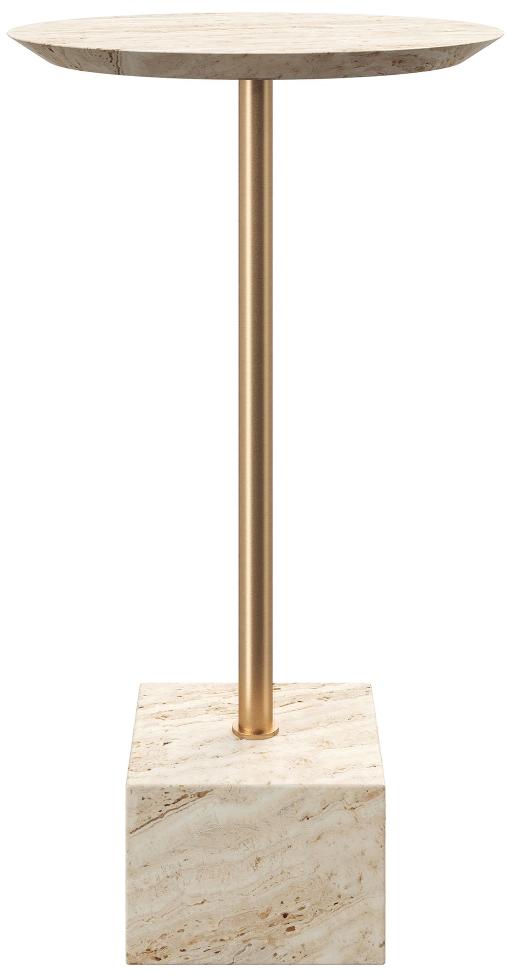 Image 3 Currey & Company 20.5" Prado Travertine more views